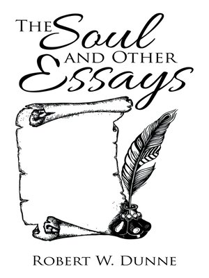 cover image of The Soul and Other Essays